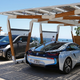Illustration for article titled BMWs Solar-Powered Carport Is A Carbon Fiber And Bamboo Ecosculpture